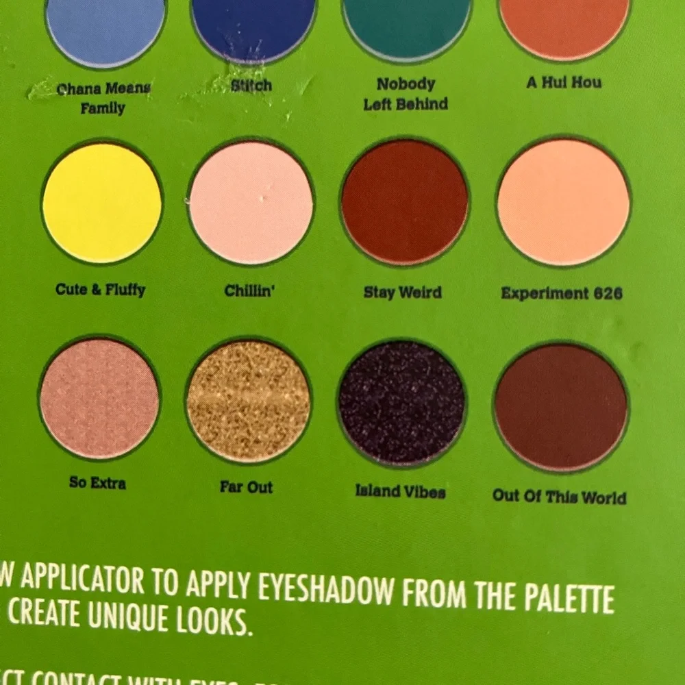 Disney Stitch Eyeshadow Palette